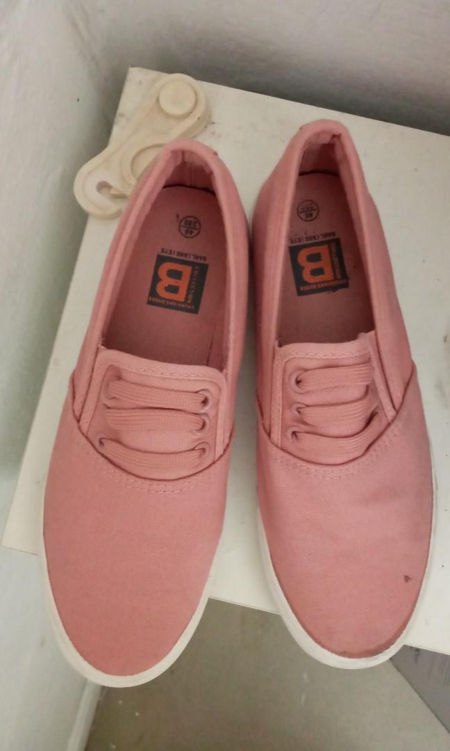 coral shoes flats