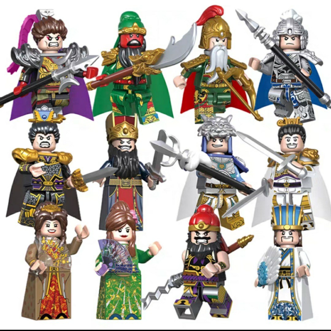 Decool 20301 12 Romance of Three Kingdoms Minifigures Set A B Lego compatible Hobbies Toys Toys Games on Carousell