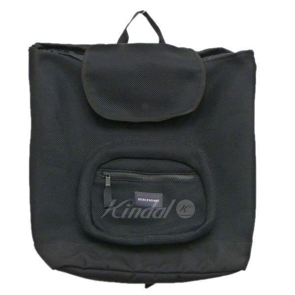 descendant 18ss respirator mesh backpack black, 男裝, 袋, 腰袋