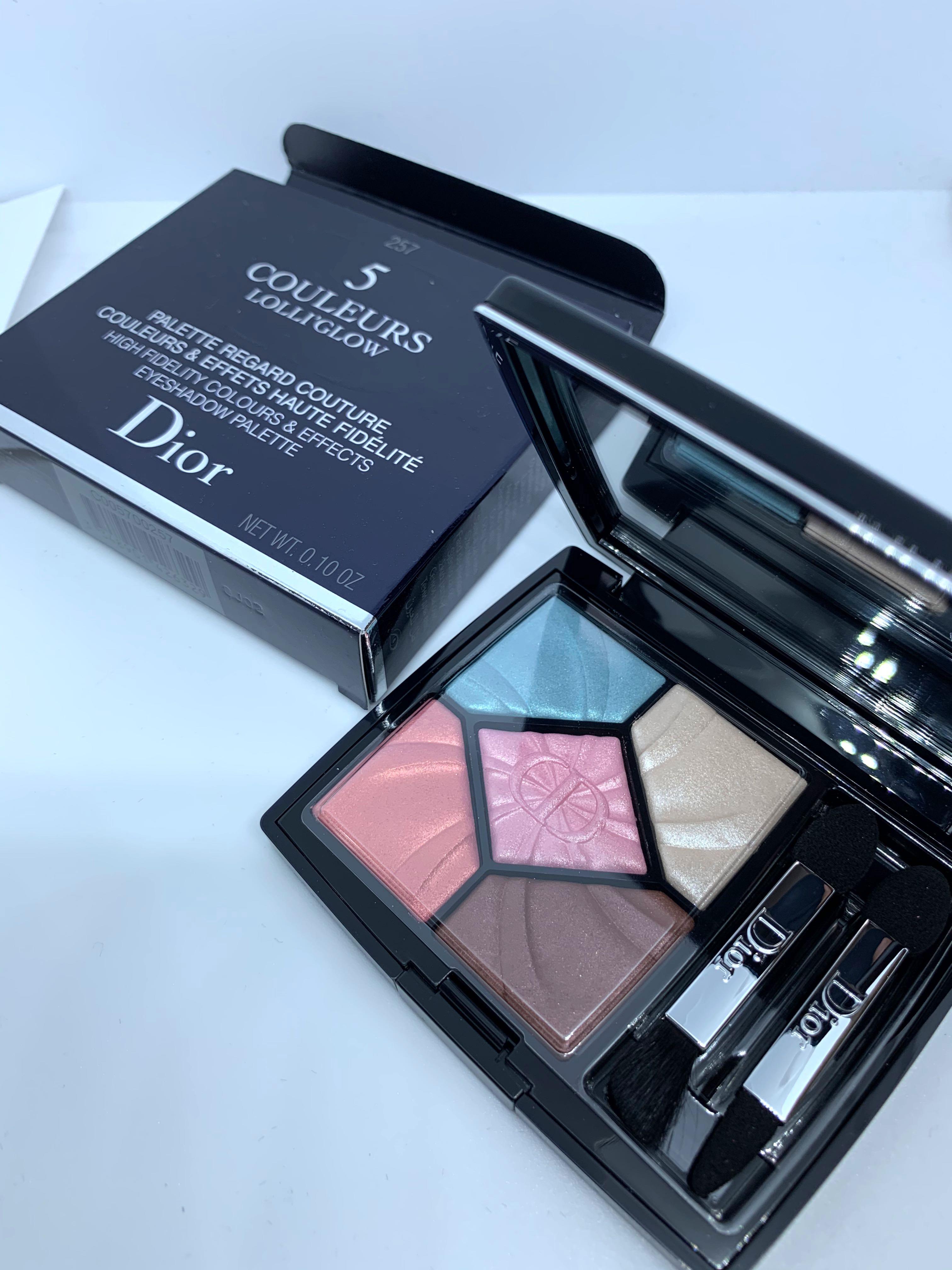 Dior 5 couleurs Lolli glow eyeshadow palette 257 sugar shade Carousell
