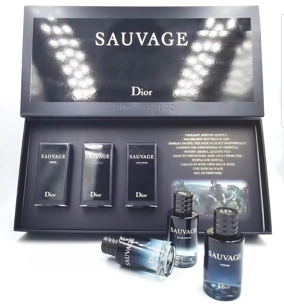set sauvage dior