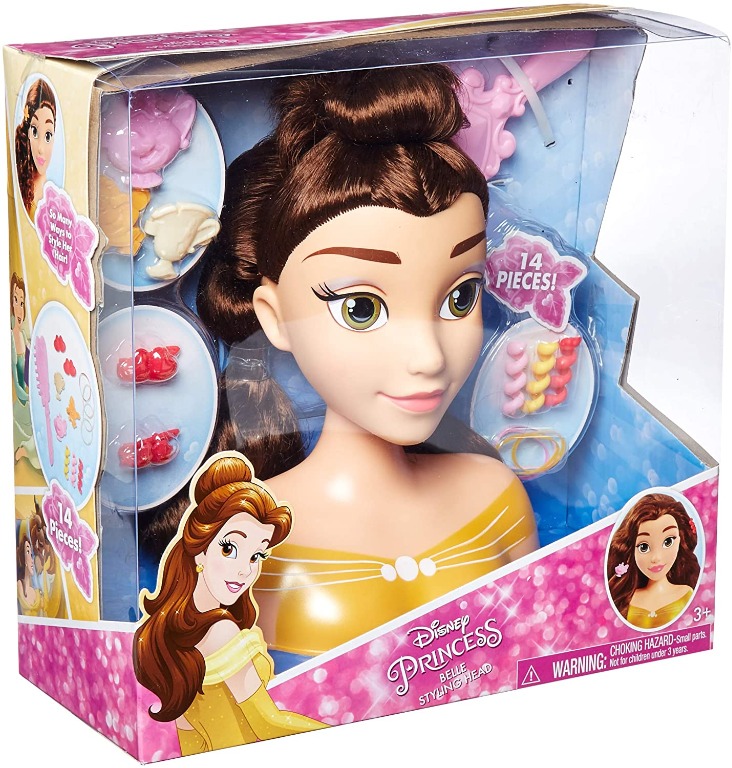 Disney princess styling head belle shop