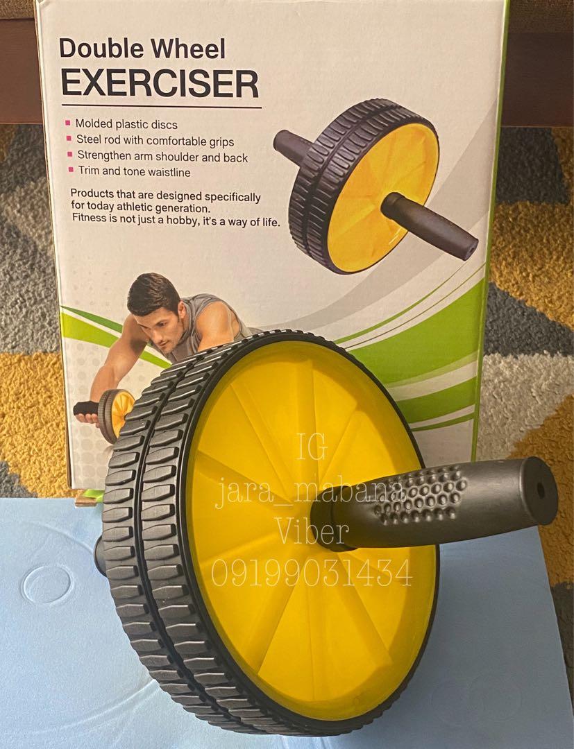 Double wheel exerciser deals