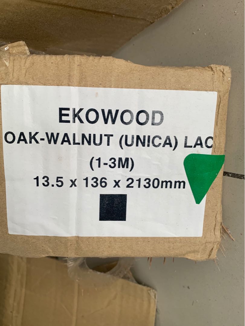 Ekowood engineered wood floor, Furniture & Home Living, Furniture