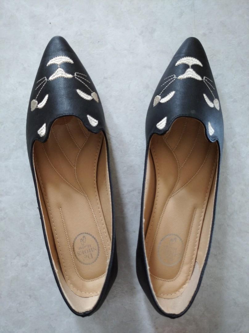 cat flat shoes