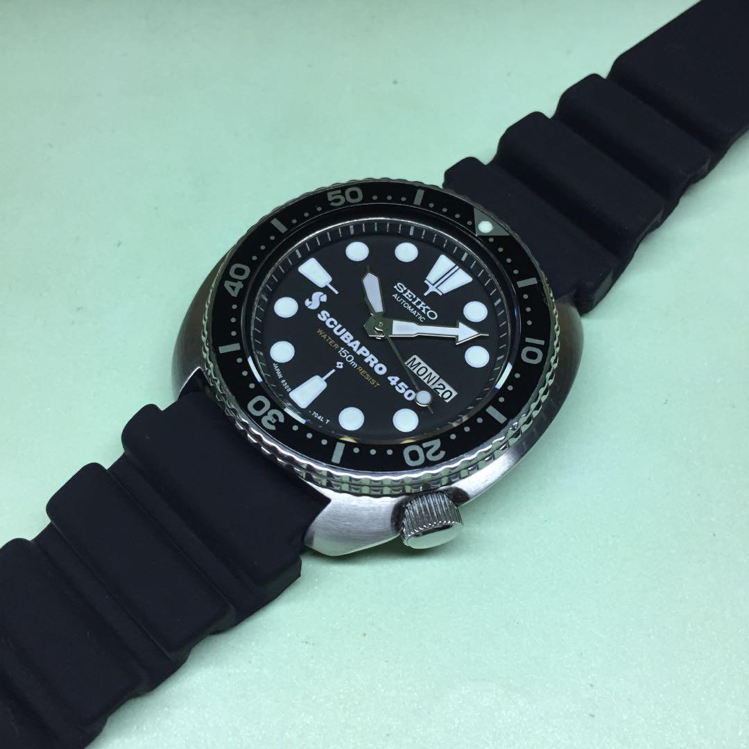 For Sale: 1985 Vintage Seiko Diver Automatic 150m 6309-7040 “Turtle” Scubapro  450 Mod., Men's Fashion, Watches & Accessories, Watches on Carousell