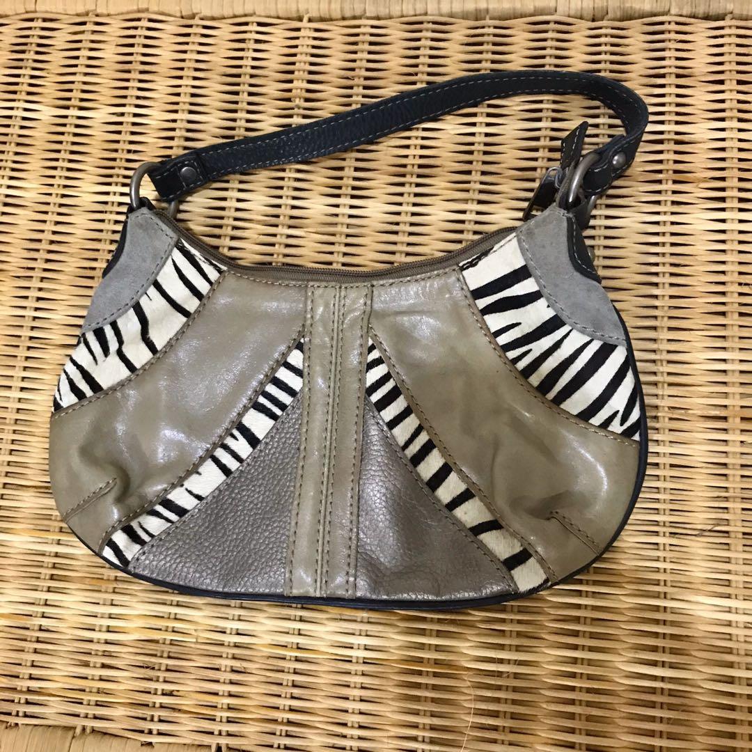 fossil leopard print bag