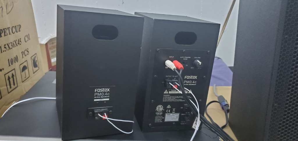 FOSTEX PM0.4C 有源喇叭$700, 音響器材, Soundbar、揚聲器、藍牙喇叭 