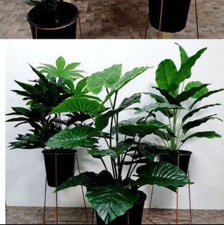 (Free delivery) Artificial plants with standing pot ( Only $50!) | Home decor | Fake Plant Tree with pot