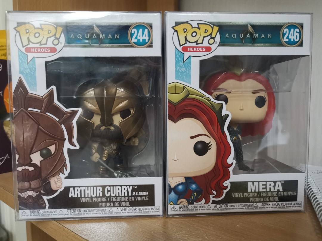 Funko Pop Aquaman Set Toys Games Toys On Carousell