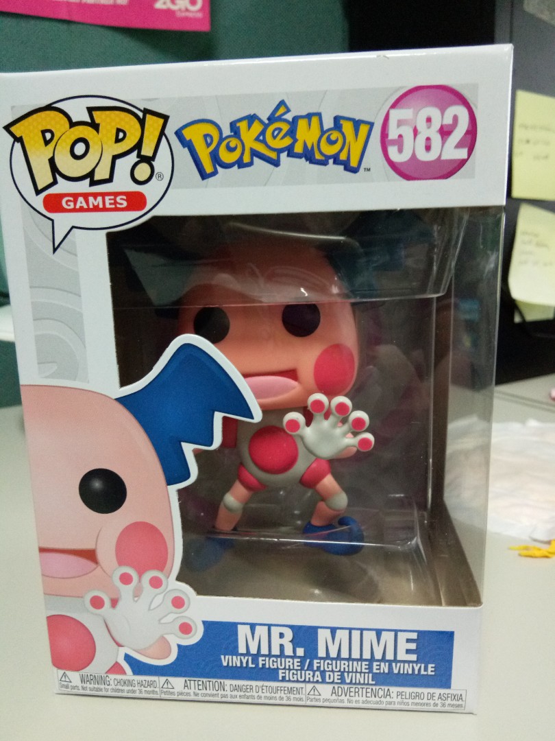 Funko Pop Mr Mime Pokemon Games Hobbies Toys Toys Games On Carousell