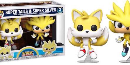 silver funko pop sonic