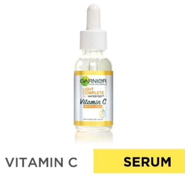 garnier vitamin c oil