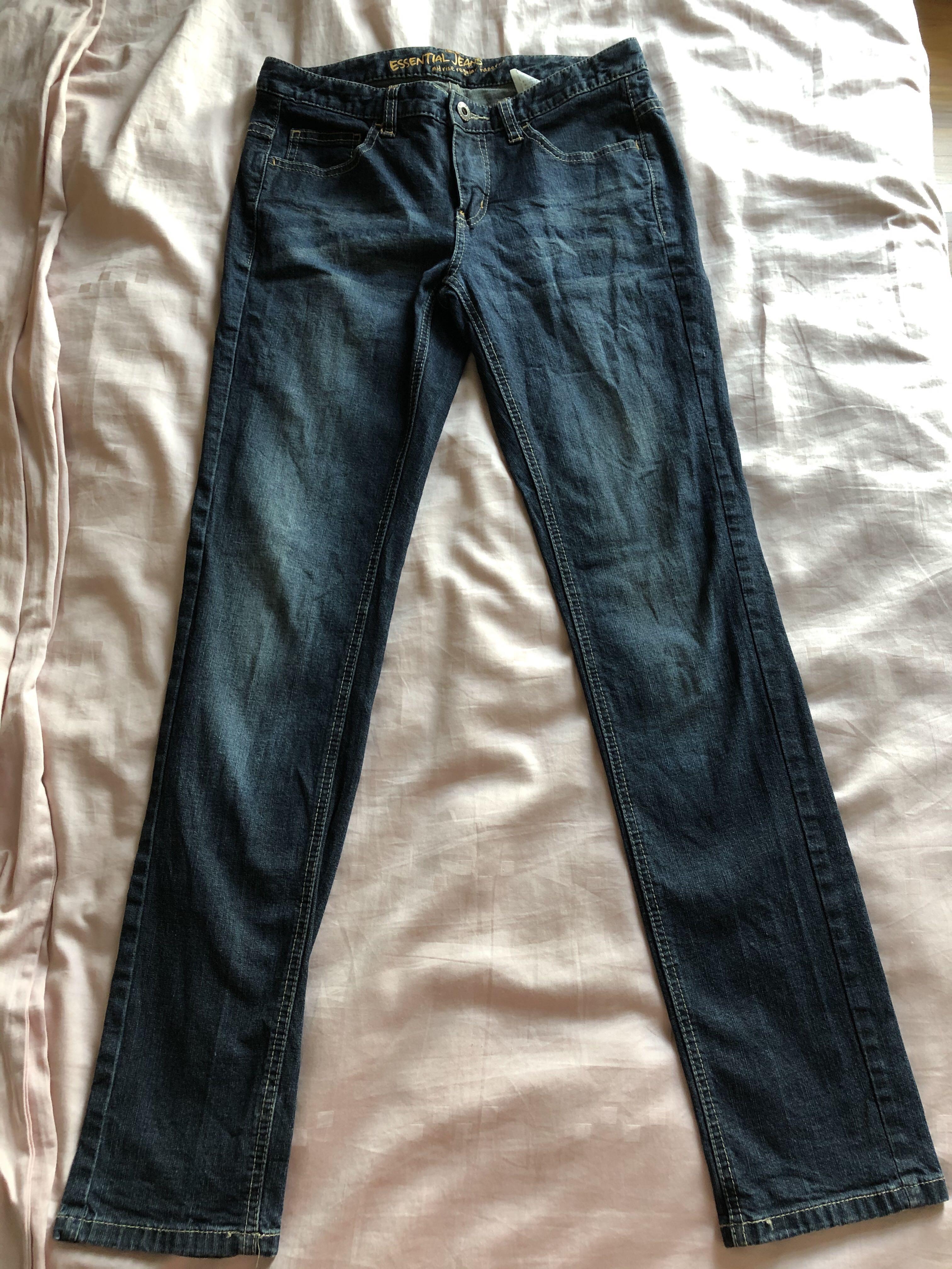 basic blues pants
