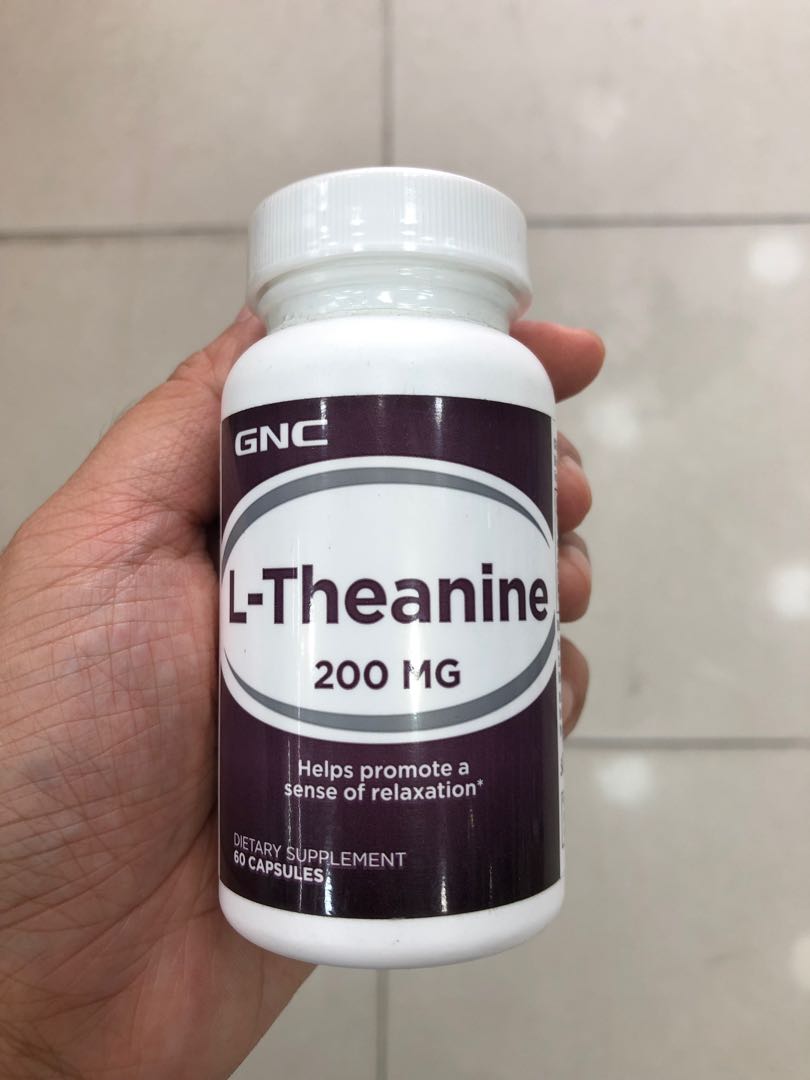 (現貨) GNC 茶氨酸膠囊 200MG (緩解焦慮 +提高記憶力) GNC LTheanine 到期 2022年 01月, 美容