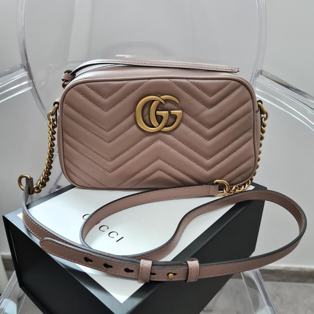 gucci gg marmont pink