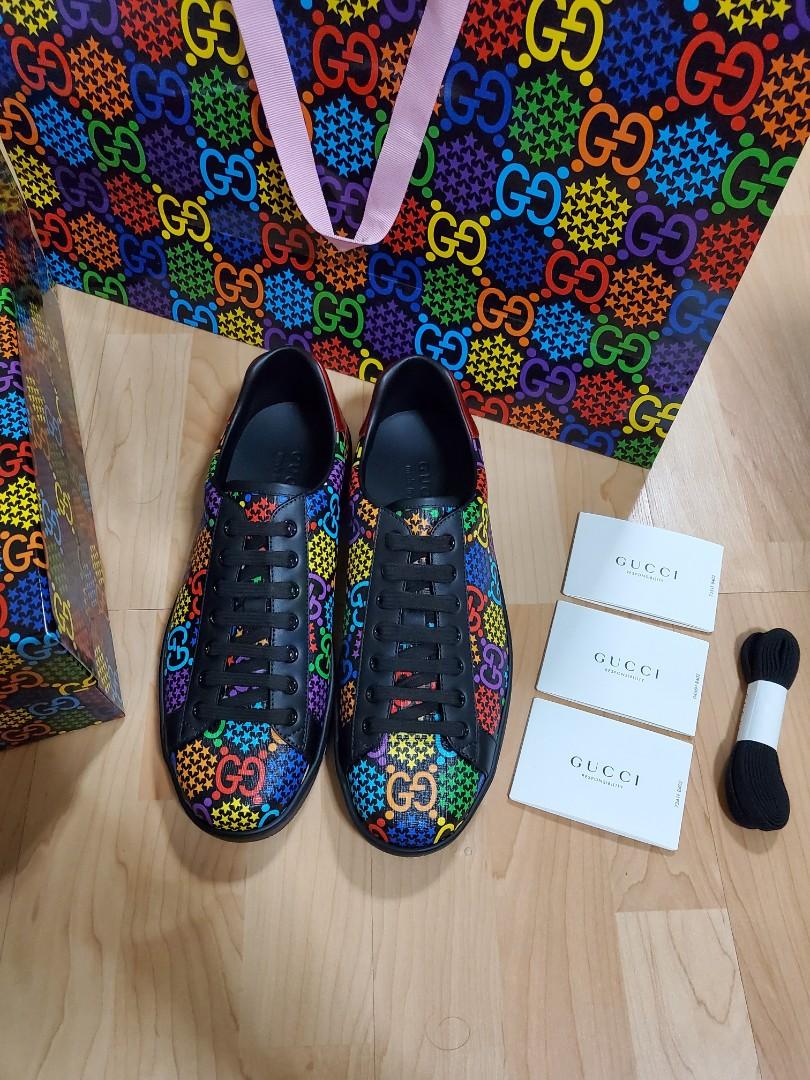 men's gg psychedelic ace sneaker