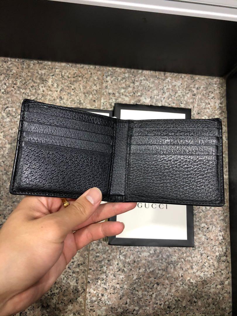 Palace x Gucci GG-P Bi-Fold Wallet Beige in GG Supreme Canvas - US