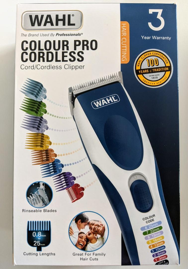wahl cordless clippers color