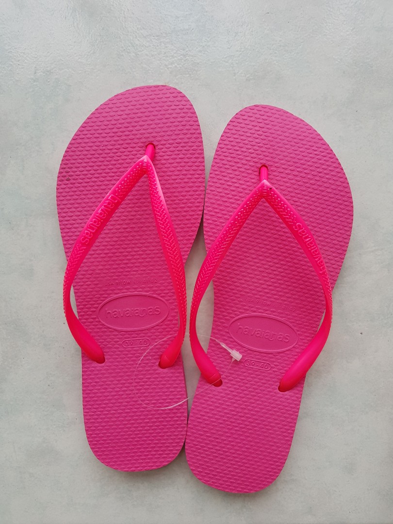 pink havaianas flip flops