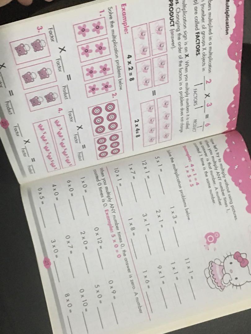 Hello Kitty Math Worksheets