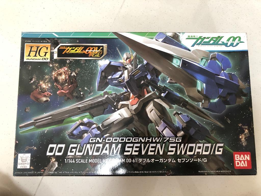 Hg 00 Gundam Seven Sword G Toys Games Bricks Figurines On Carousell