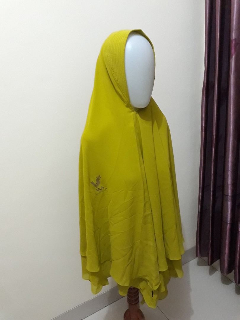 Hijab Syari L Warna Lemon Cuci Gudang Butik Fesyen Wanita Muslim Fashion Lainnya Di Carousell