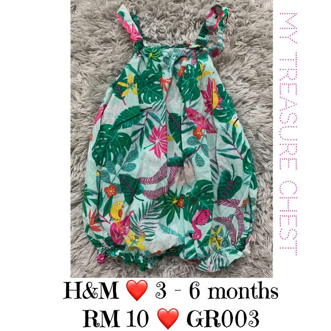 h and m baby sleepsuits