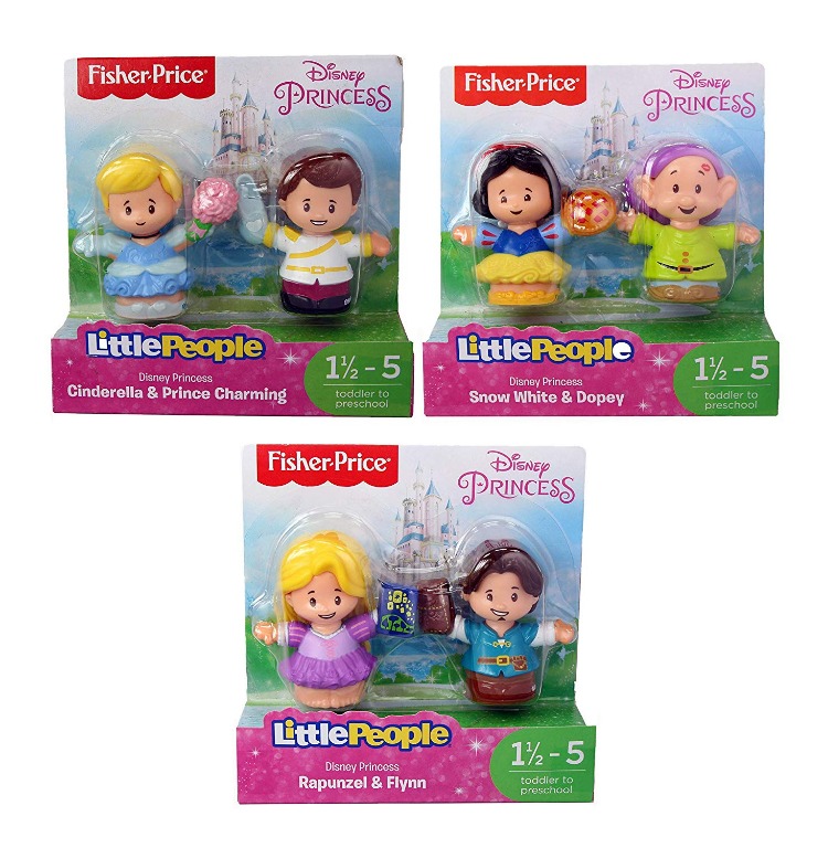 Little people 2024 princess pack