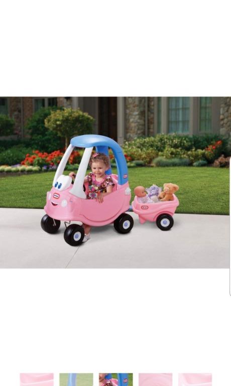 Little tikes cozy coupe pink asda hot sale
