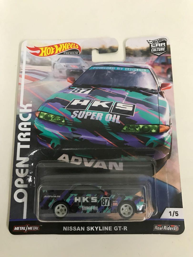 hot wheels open track nissan skyline