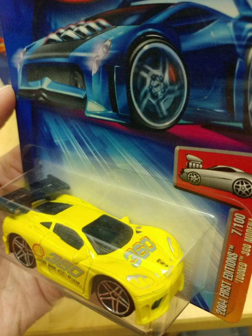 Hot Wheels Tooned Ferrari 360 Modena Toys Games Diecast Toy Vehicles On Carousell
