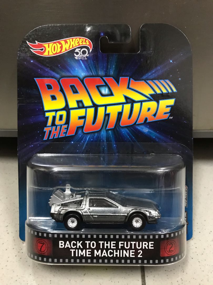 hot wheels back to the future time machine 2