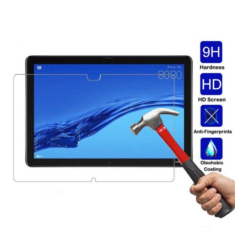 Huawei Mediapad M5 Lite 10 1 Tempered Glass Screen Protector Mobile Phones Tablets Mobile Tablet Accessories Cases Sleeves On Carousell