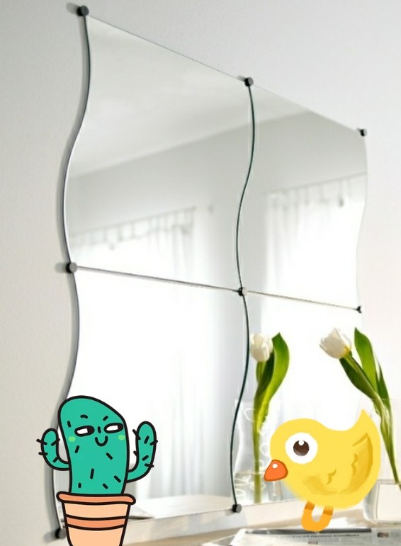 IKEA Krabb mirror, Furniture & Home Living, Home Decor, Mirrors on