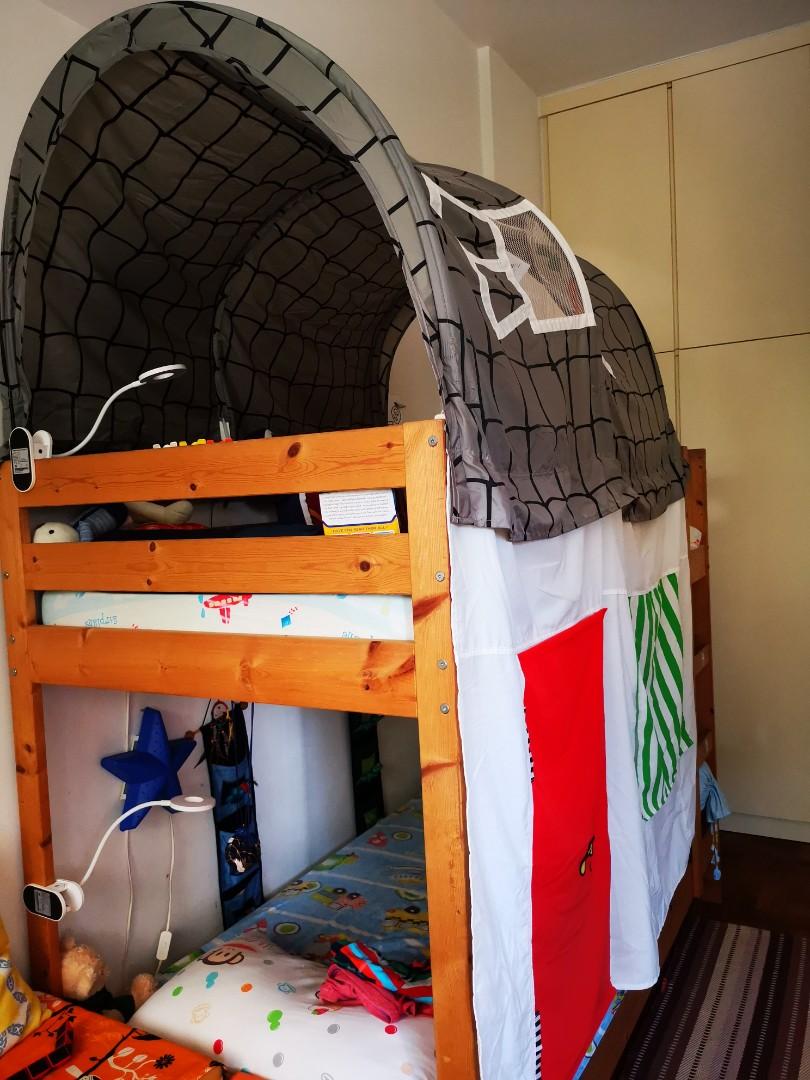 IKEA KURA Children Bed Canopy, Babies & Kids, Baby Nursery & Kids