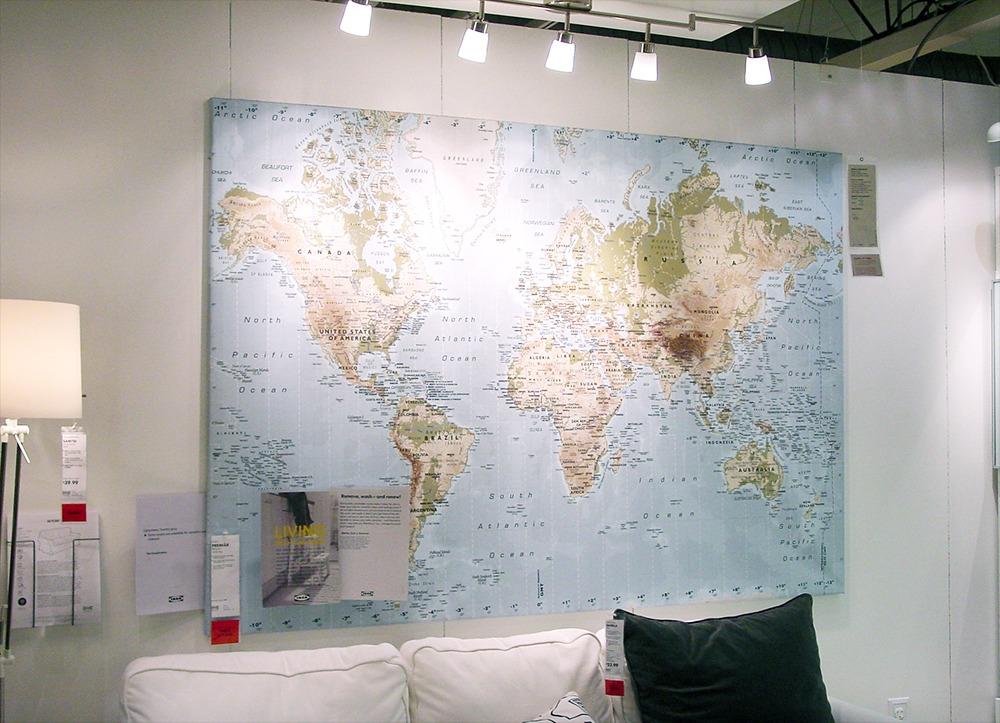 Huge World Map Canvas Framed Brand New Sealed Home Furniture Home Decor On Carousell,Hustlenomics Book