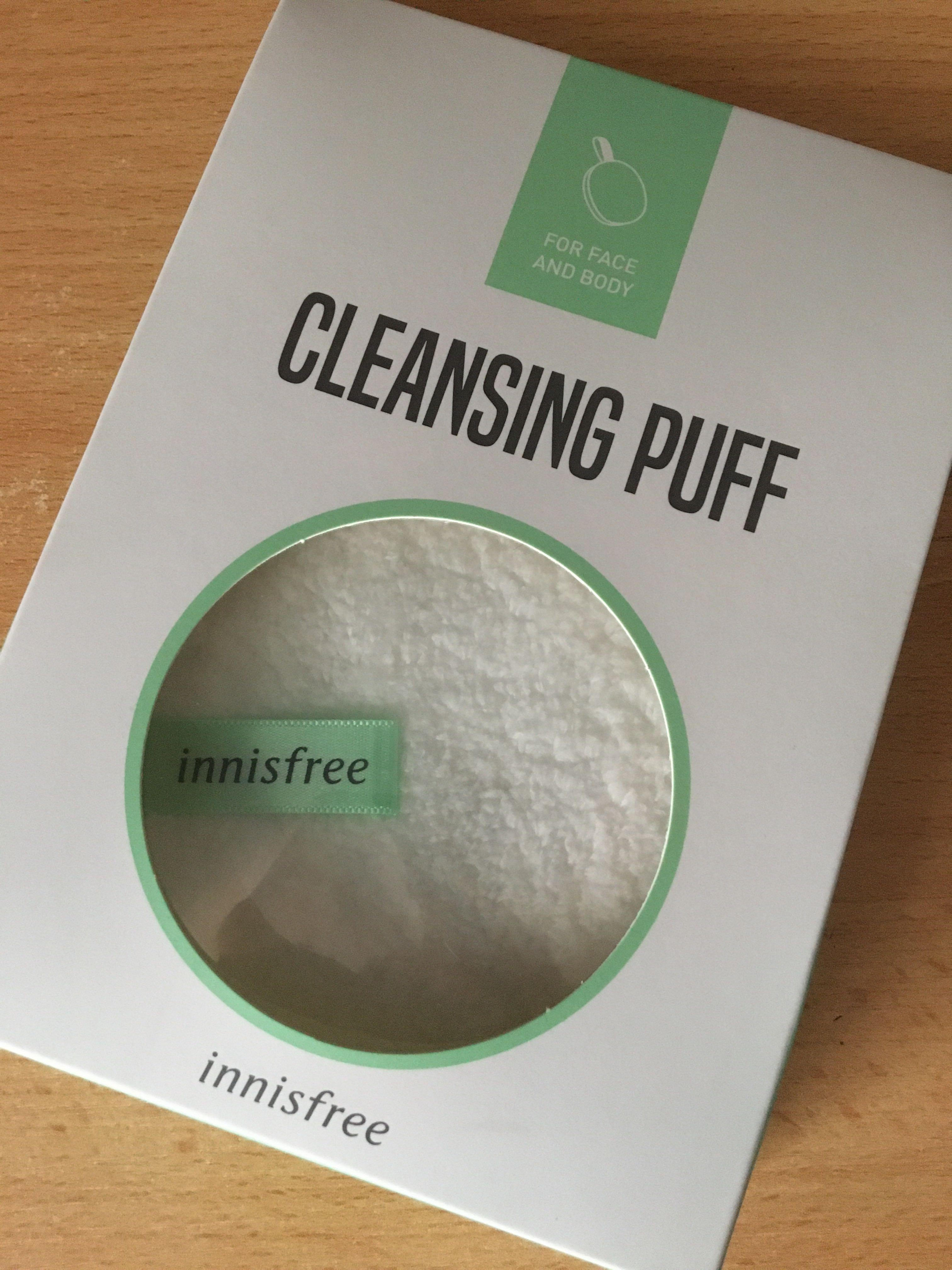 cleansing puff innisfree