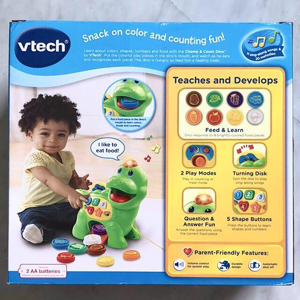 In Stock VTech Chomp Count Dino Brand New Hobbies Toys Toys Games on Carousell
