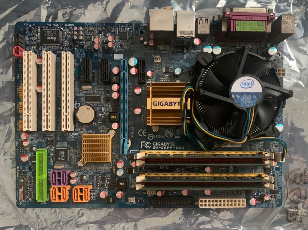Intel Core 2 Duo E6400, Gigabyte Motherboard, 3GB RAM, Computers & Tech ...