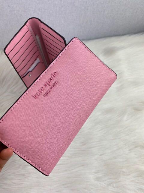 Kate spade cameron monotone large slim bifold wallet clearance