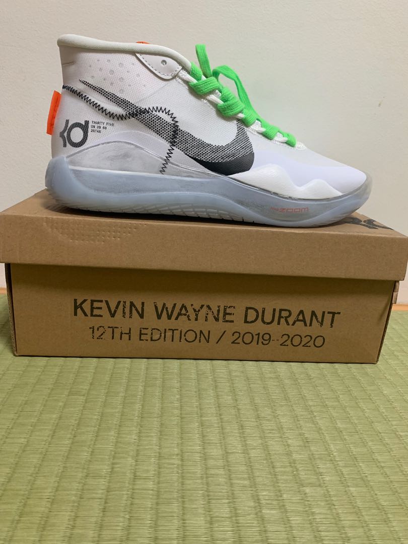 Nike kd 12 white ice outlet