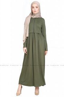 Khaki Abaya