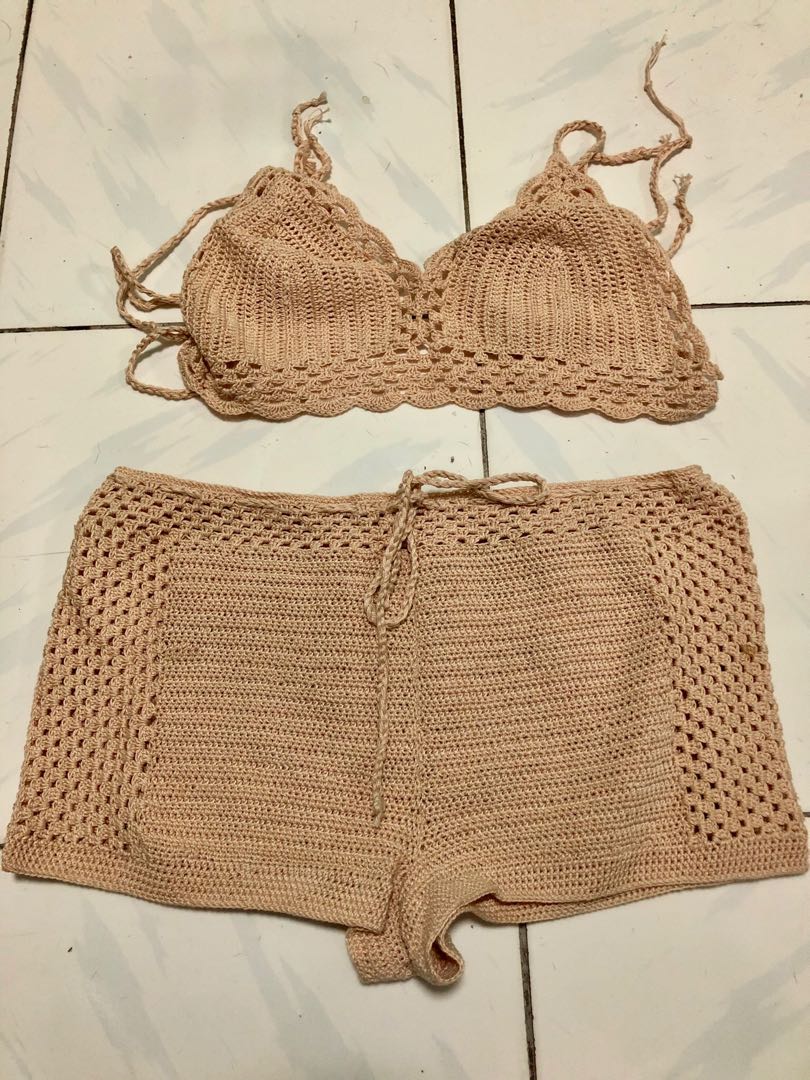 knitted bra
