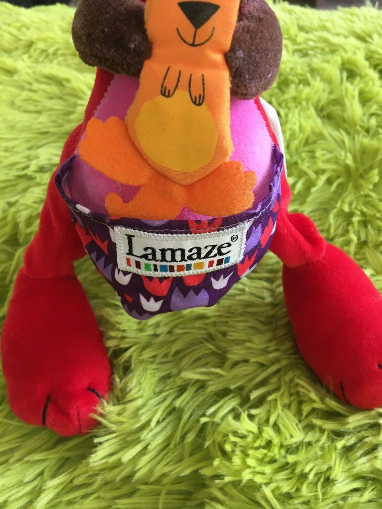 Lamaze stroller toy (Category: Infant Playtime) located in Lipa City. Submitted by abubotcorner (Listing ID 1024205469, Image 2). Description: Very good condition Small loose stitch that can easily be sewn Newly washed ‼️Price is final. Please refrain from making insulting offers. Let's not waste each other's time..
