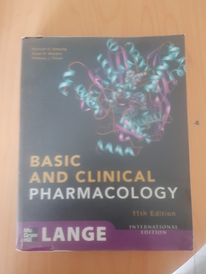 Lange Basic And Clinical Pharmacology 11th Edition Textbooks On Carousell