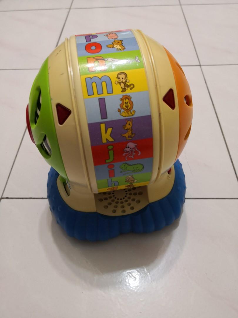 vtech spin and sing alphabet zoo ball