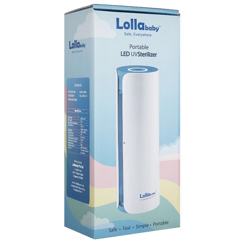 Lollababy portable uv sterilizer 2025