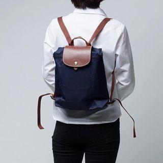 Longchamp Le Pliage Backpack - Navy