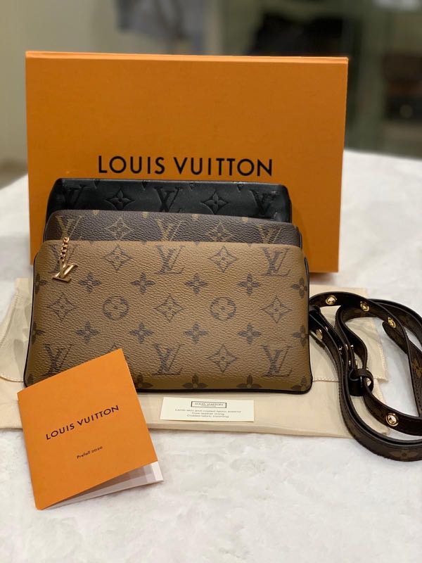 Louis Vuitton Pre-loved 2020 Monogram Lv3 Pouch